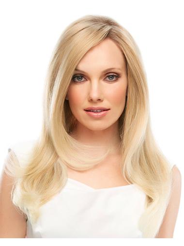 Straight Blonde Layered Cheapest Long Wigs